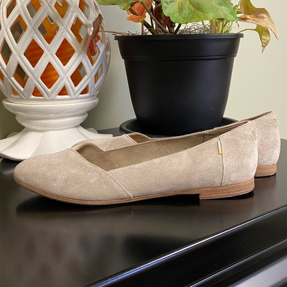 Toms Julie Desert Taupe Flats